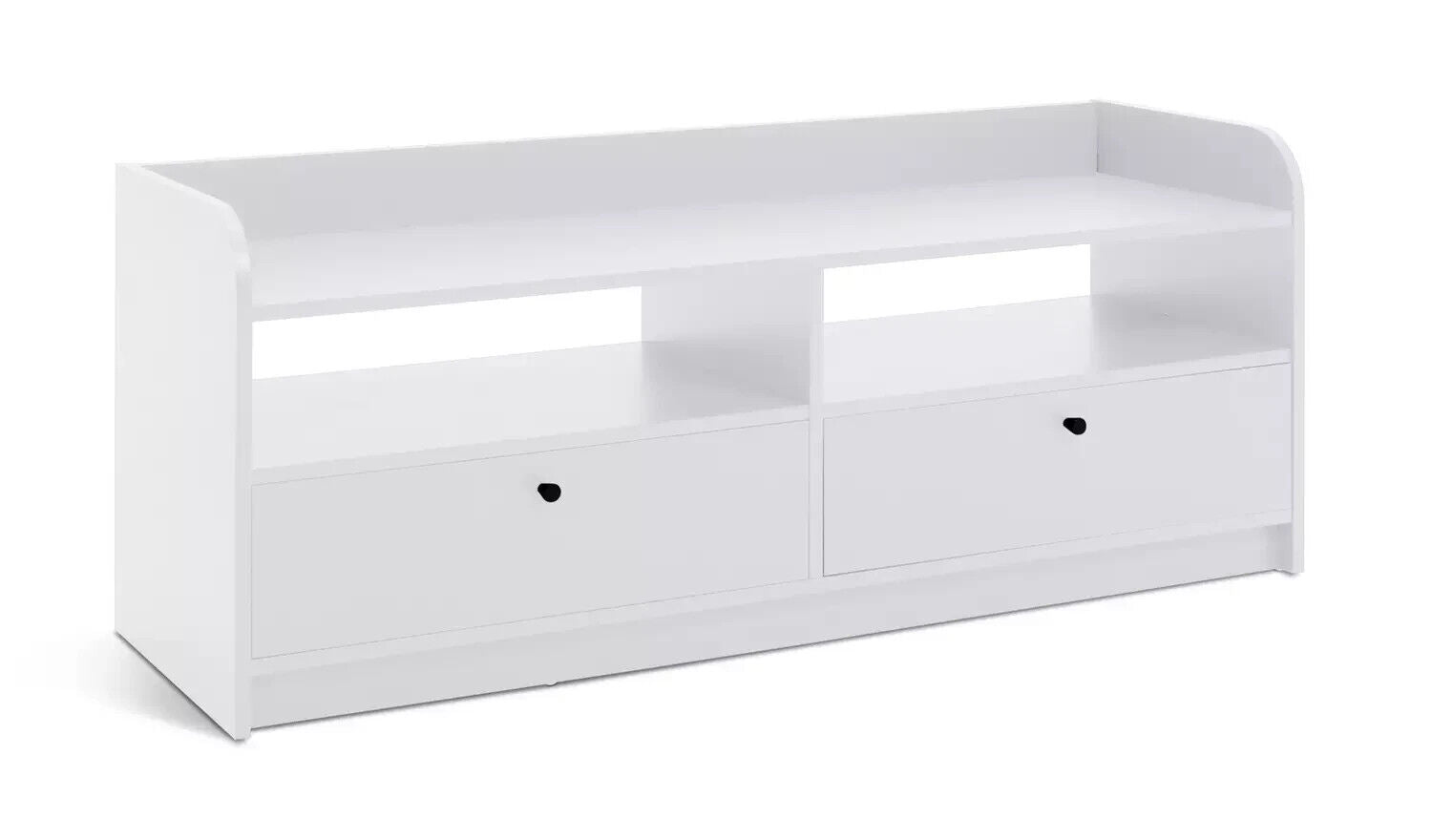 Arran 2 Drawer TV Unit - White