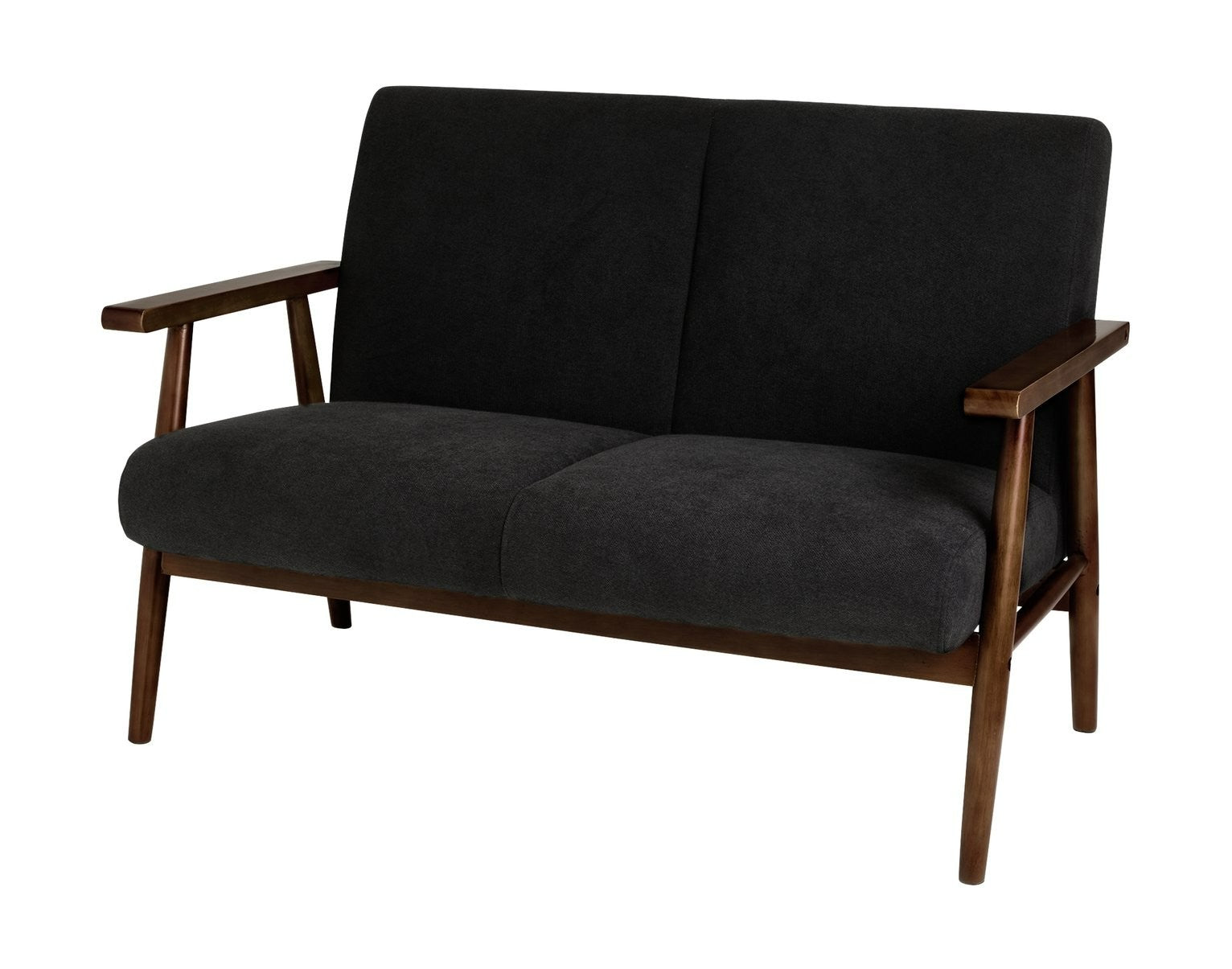 Home Watson Fabric 2 Seater Sofa - Grey | Modern fabric sofa