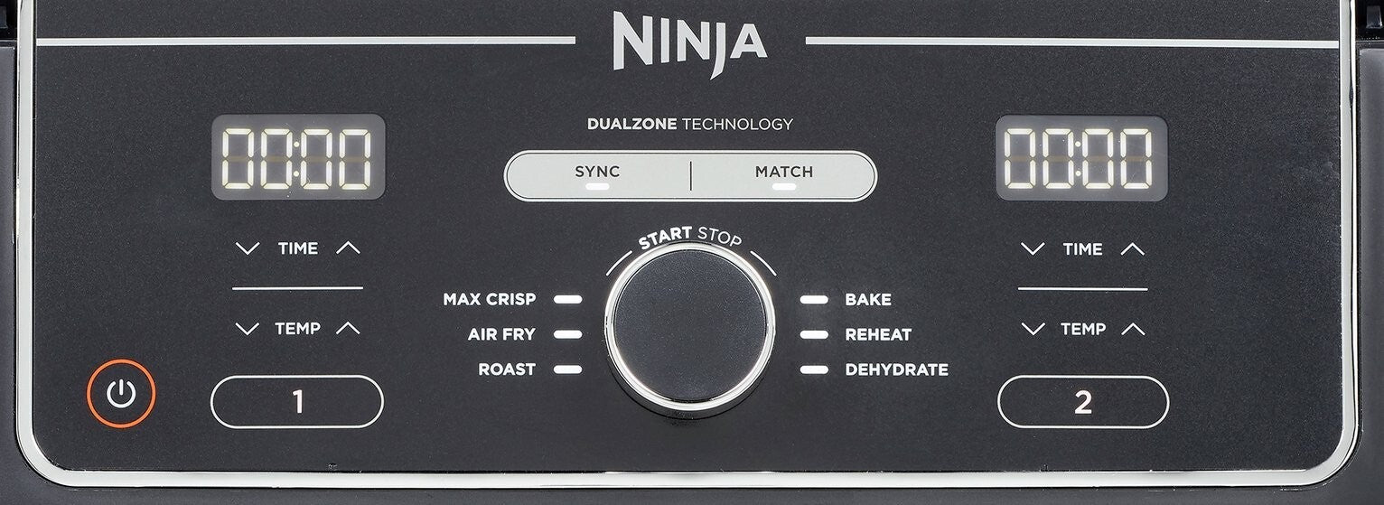 Ninja Foodi MAX Dual Zone AF400UK 9.5L Air Fryer - Black ( B Grade 43368 )