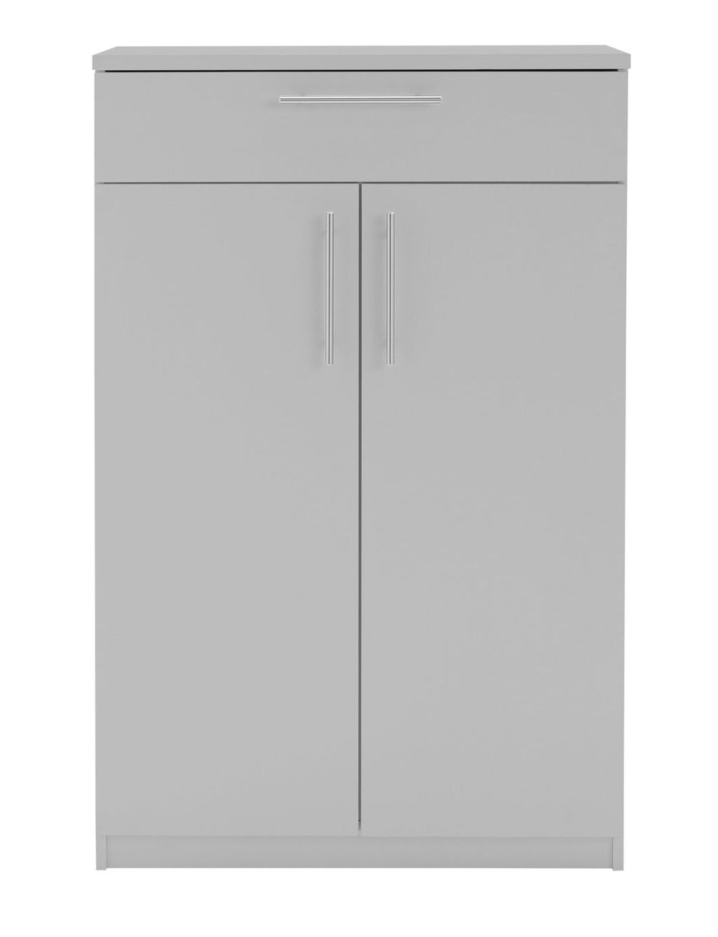 Brisbane 2 Door Shoe Storage Cabinet - Grey