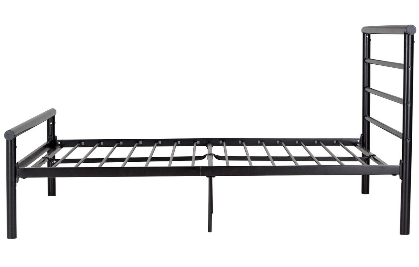 Home Avalon Small Double Metal Bed Frame Black | Sturdy Modern Bedroom Furniture