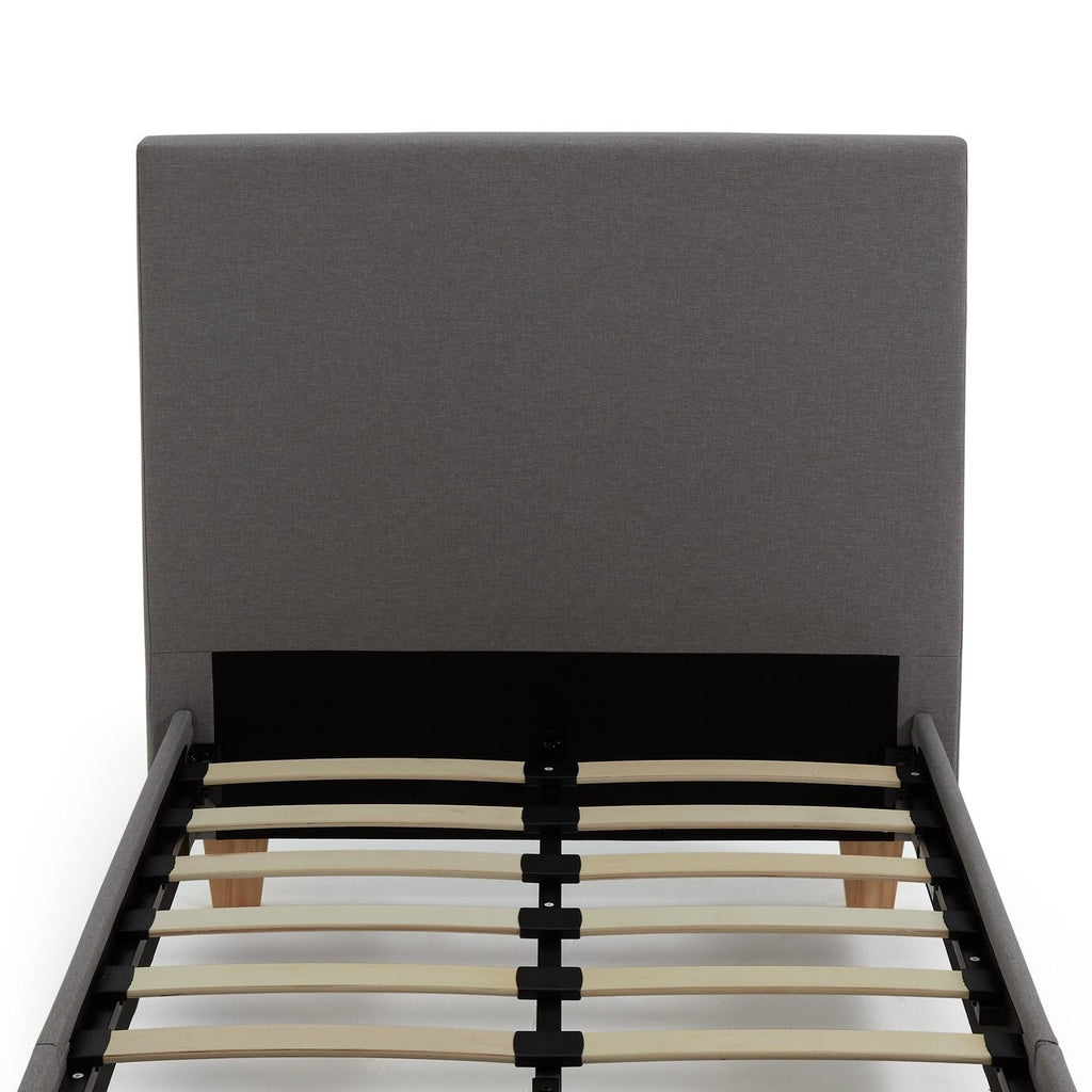 Oliver Single Bed in a Box Grey | Easy Assembly Compact Bed Frame