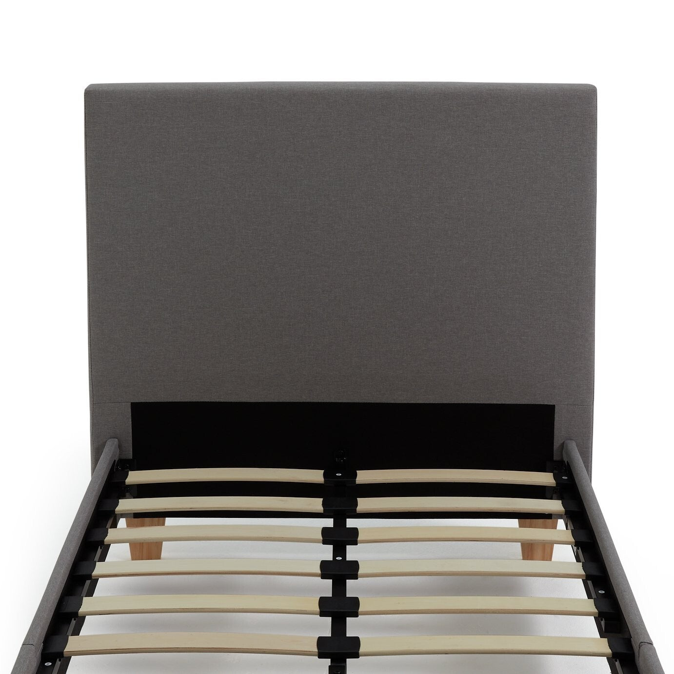 Oliver Single Bed in a Box Grey | Easy Assembly Compact Bed Frame