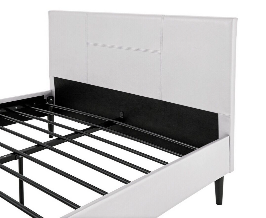 Skylar Small Double Bed Frame - White