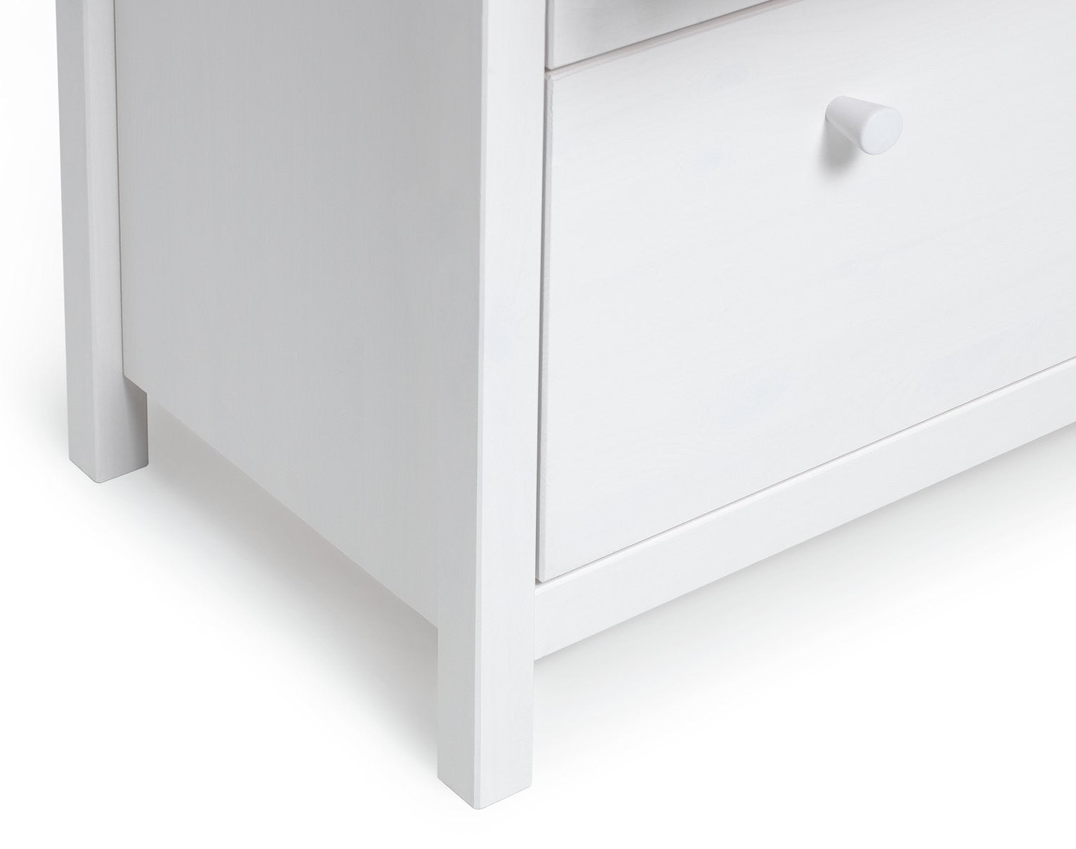 Home Kids Scandinavia 4 Chest of Drawers - White | White Kids Dresser