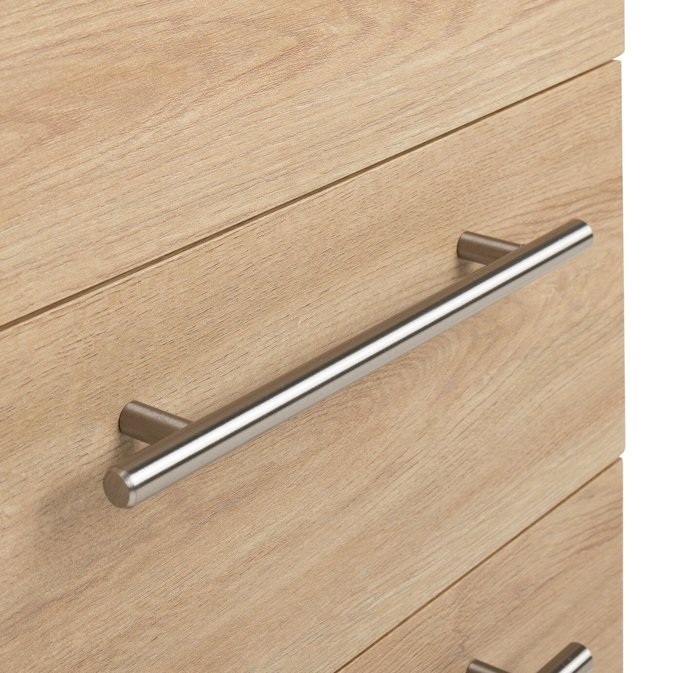 Brisbane 3 Drawer Bedside - Oak