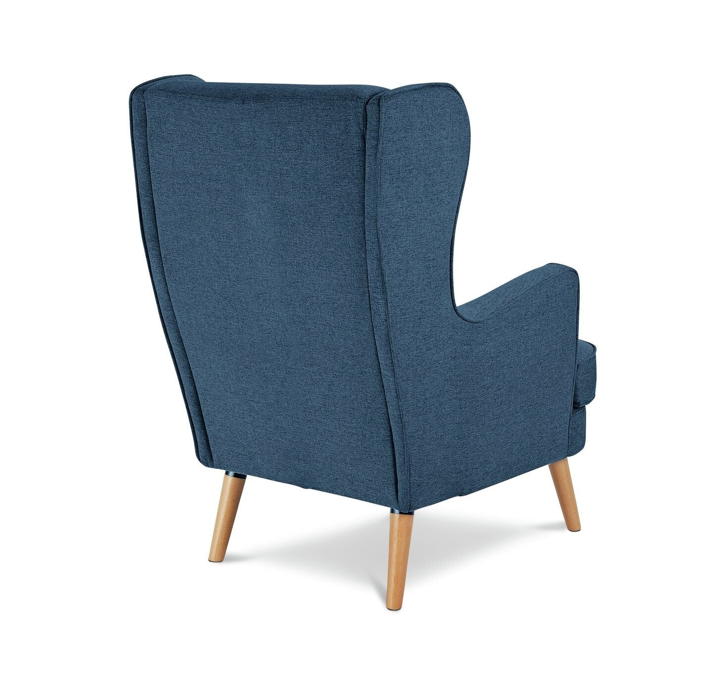 Habitat Callie Self Assembly Velvet Armchair - Petrol Blue