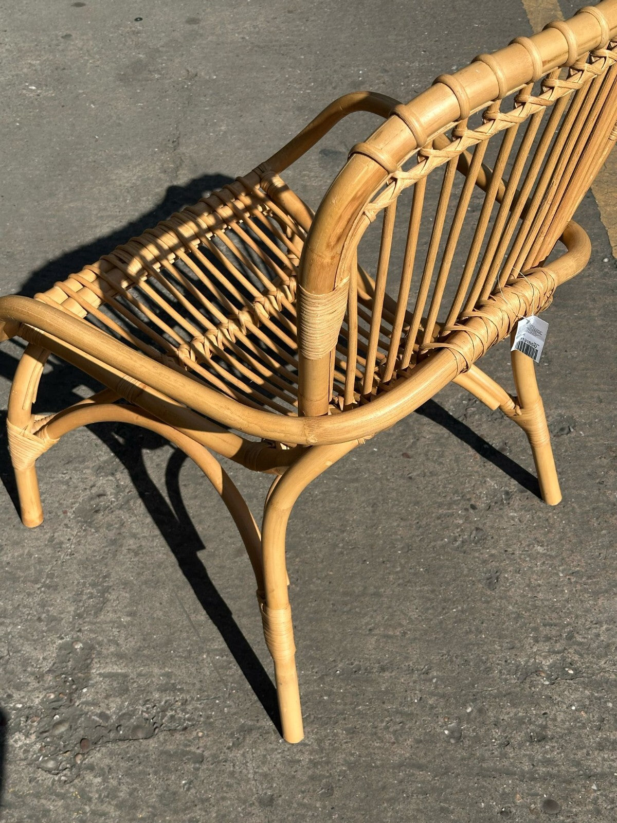 Habitat Wyatt Rattan Chair - Natural (S)