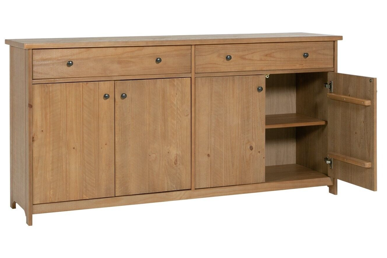 Habitat Denver 4 Door 2 Drawer Sideboard - Pine