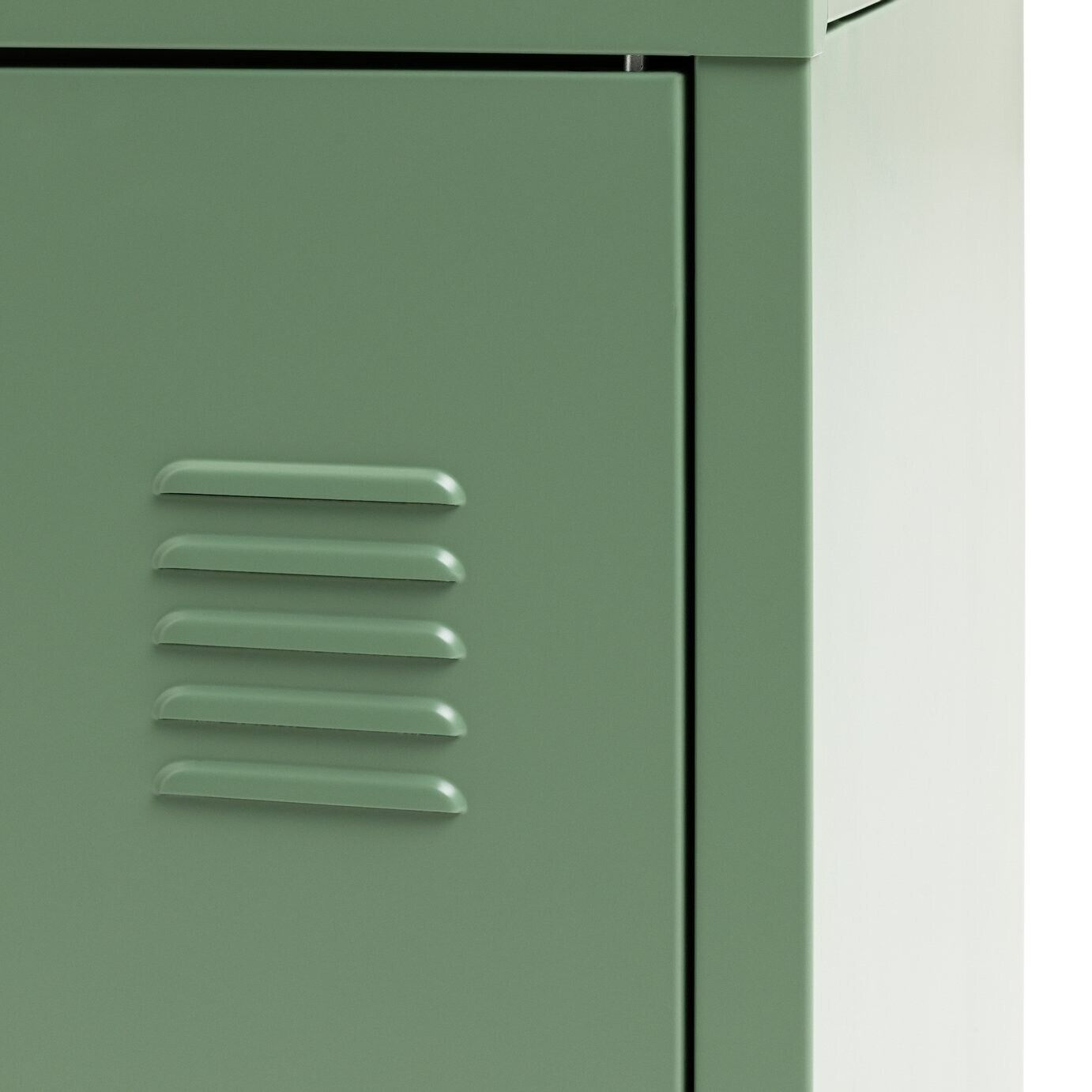 Habitat Stevie 3 Door Locker - Green ( B  Grade 50802 )