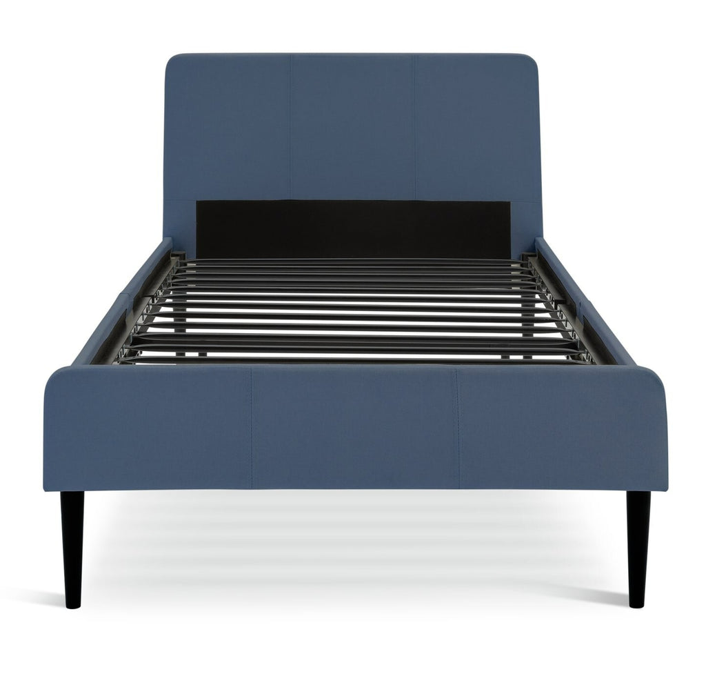Kristopher Single Bed Frame - Blue