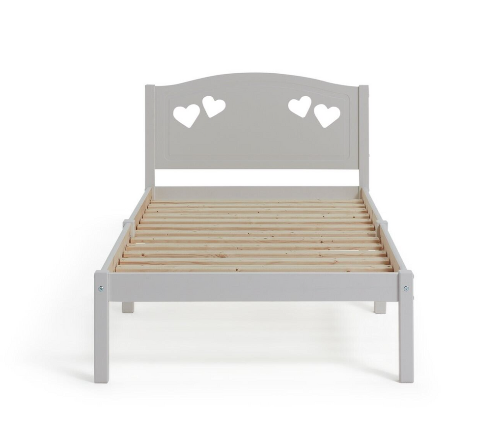Habitat Home Mia Single Bed Frame - White | Modern Sturdy Bedroom ( B Grade )
