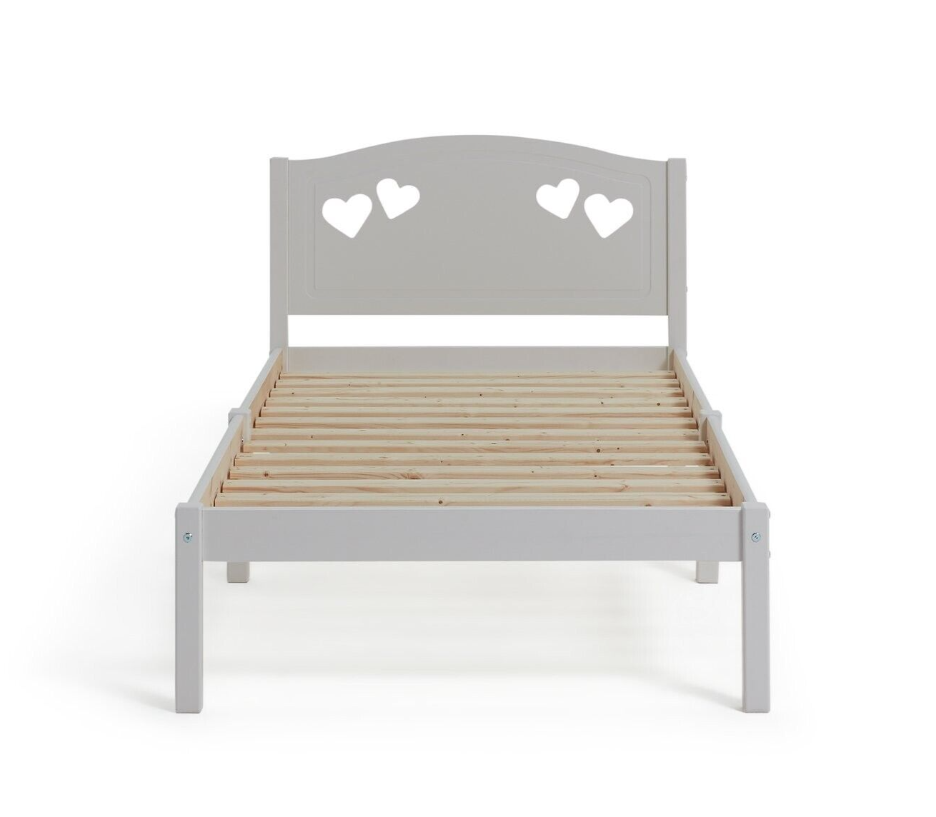 Habitat Home Mia Single Bed Frame - White | Modern Sturdy Bedroom ( B Grade )