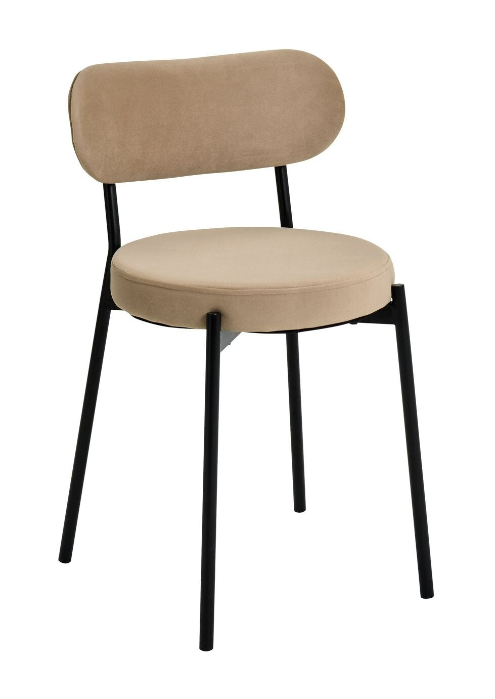 Home Fyra Black Dining Table & 4 Black Chairs