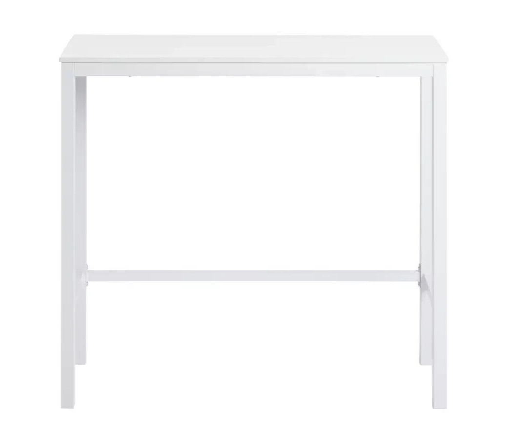 Toby 2 Seater Bar Table - White