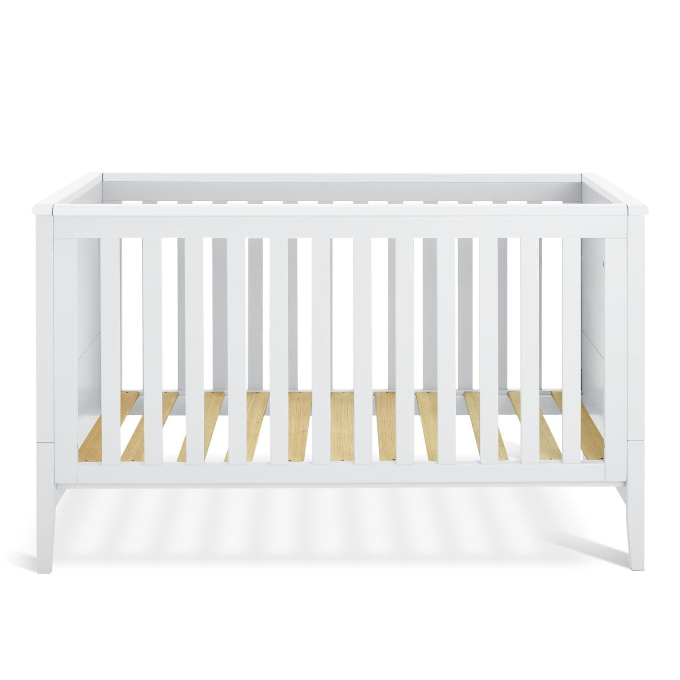 Cuggl Canterbury Nursery Cot Bed - White | Convertible cot bed