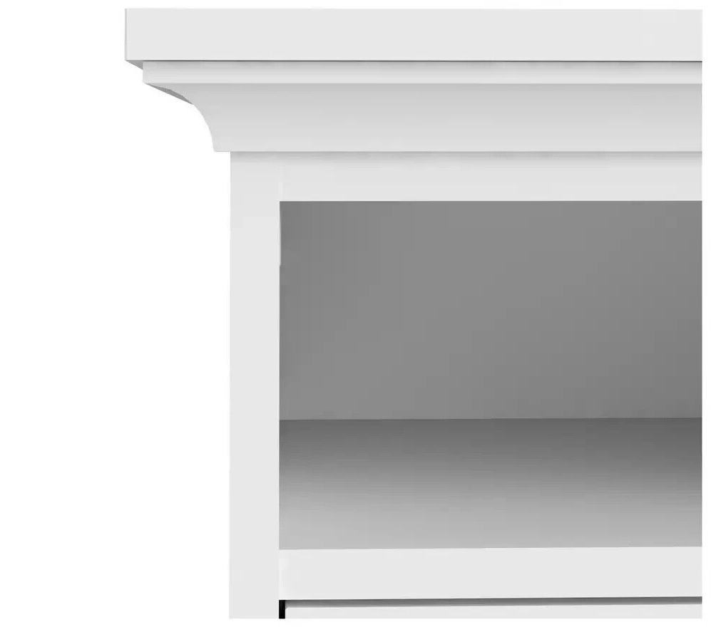Tvilum Paris 2 Drawer Bedside Table - White