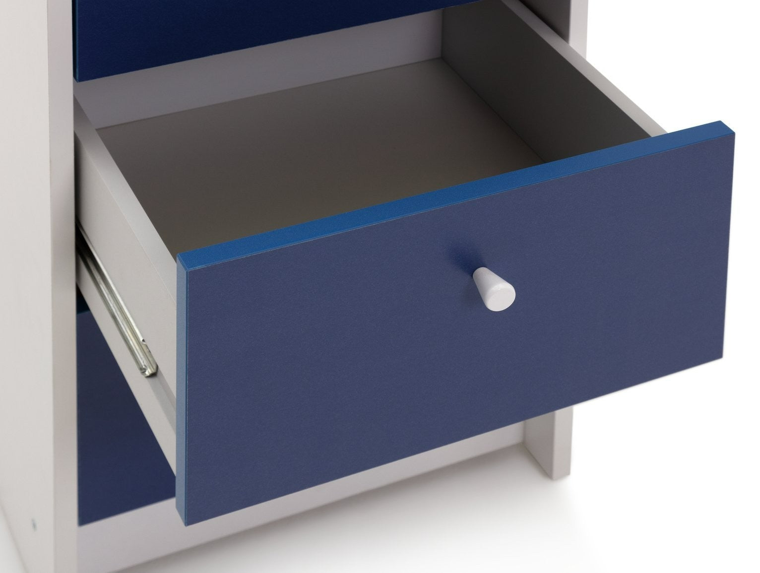 Home Kids Malibu 3 Drawers Desk - Blue & White | Kids desk with storage