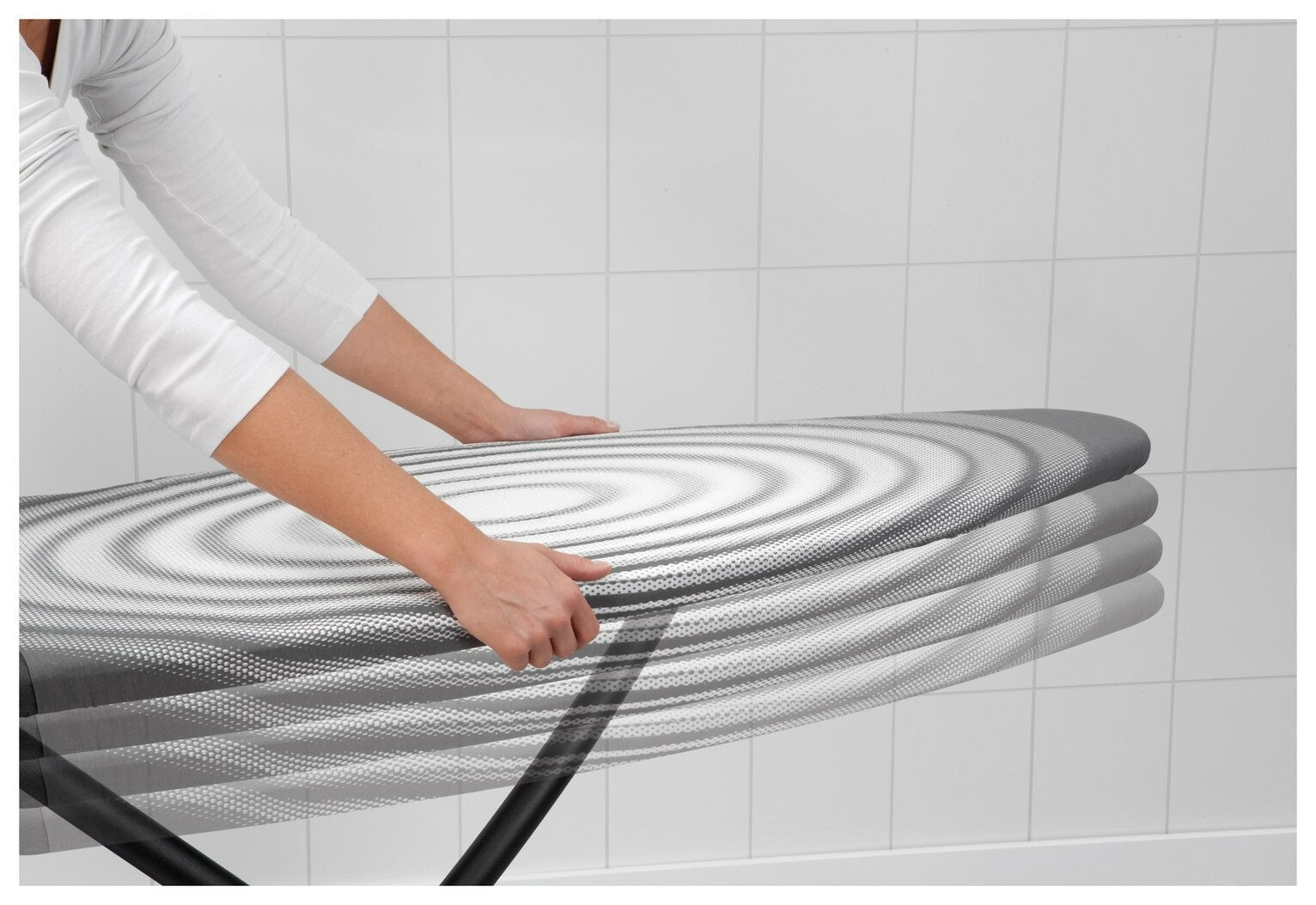 Brabantia 135 x 45cm Ironing Board Titan Oval | Extra Wide Heat Resistant Cover