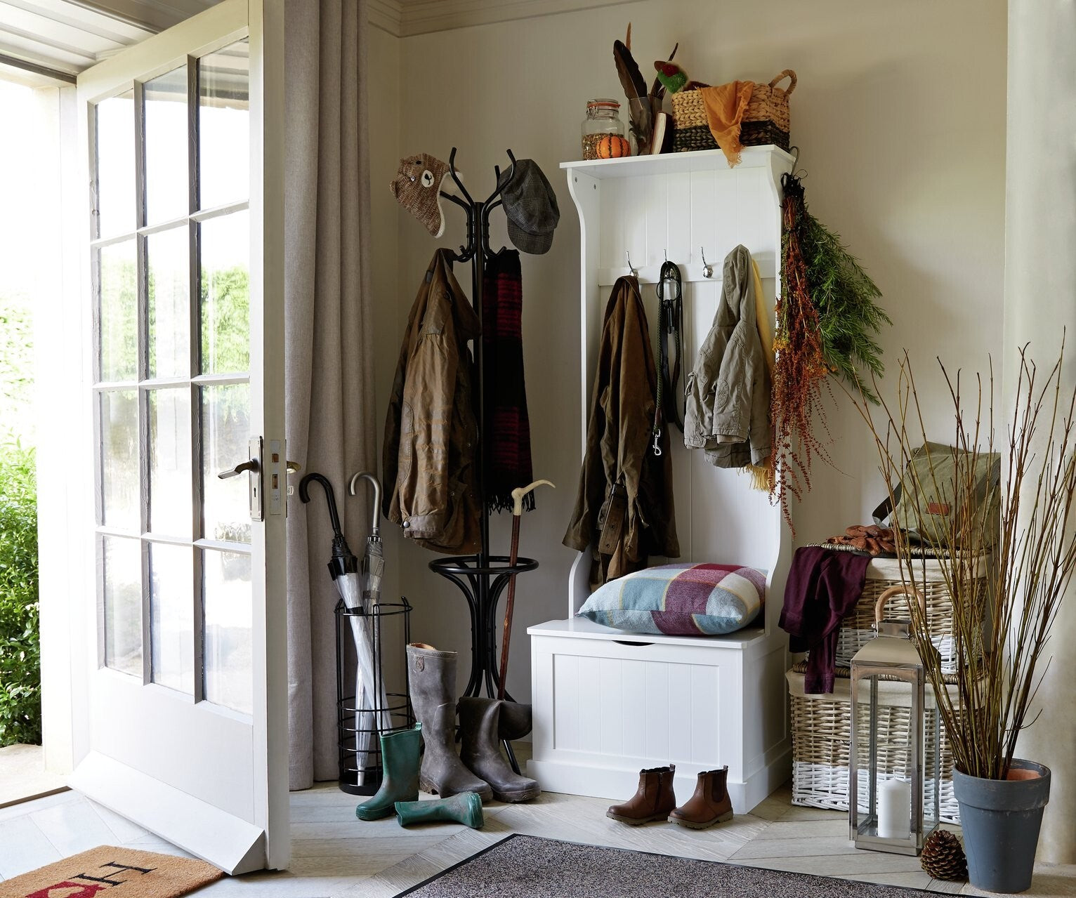 All In One Hallway Unit - White