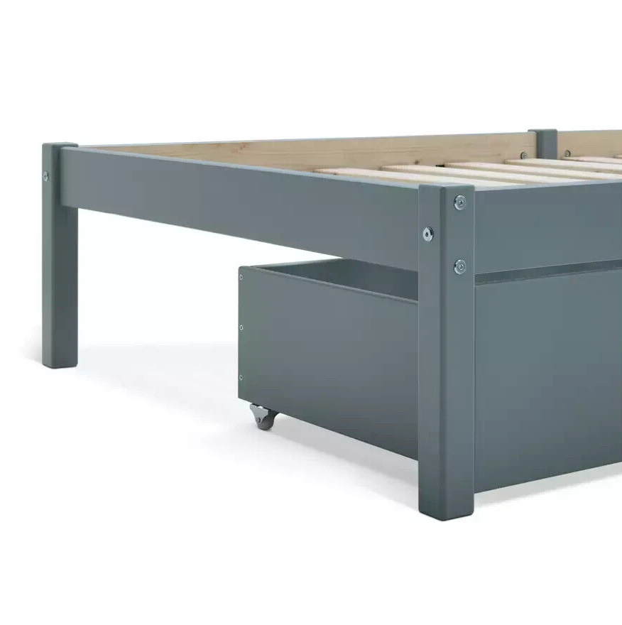 Habitat Ronnie Single Bed Frame and Drawer - Duck Egg Blue | Storage For Bedroom