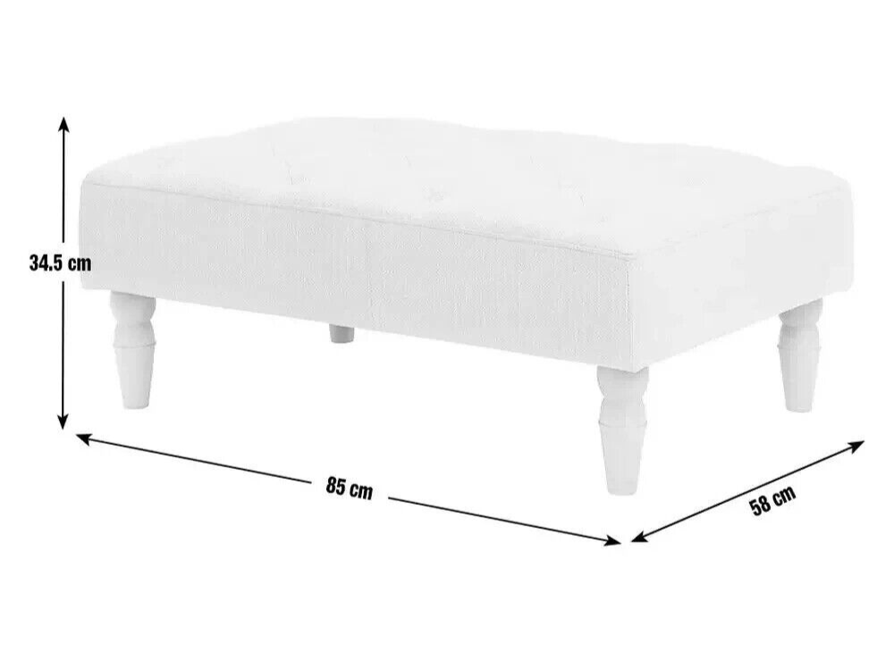 Habitat Barnwell Footstool Natural