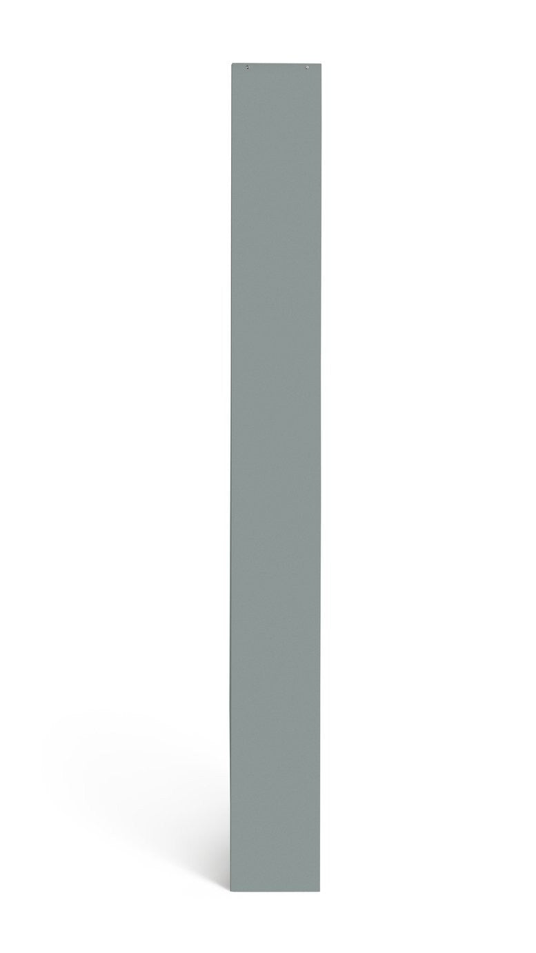 Home Maine Bookcase - Grey | Modern Tall Storage Shelf for Books Living Room