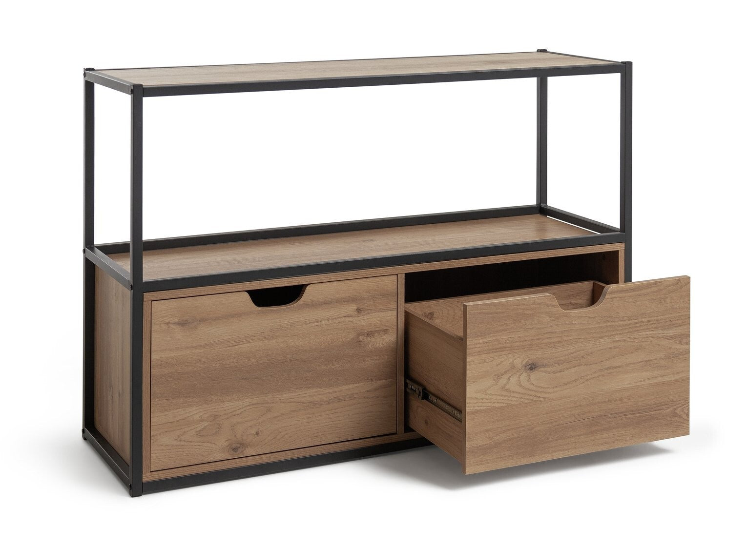 Habitat Loft Living 2 Drawer TV Unit | Modern Stylish TV Stand Living Storage