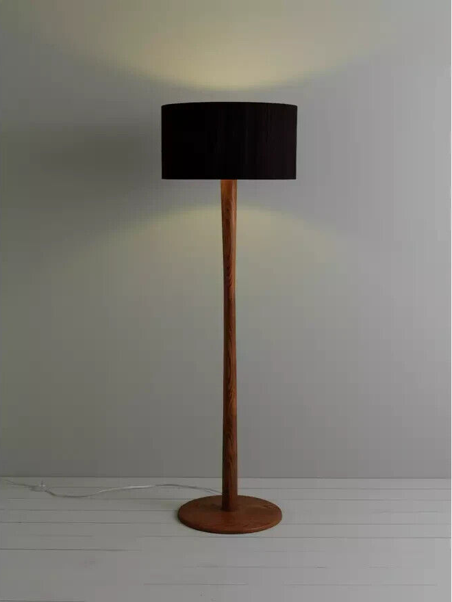 Habitat Pole Floor Lamp Base - Walnut