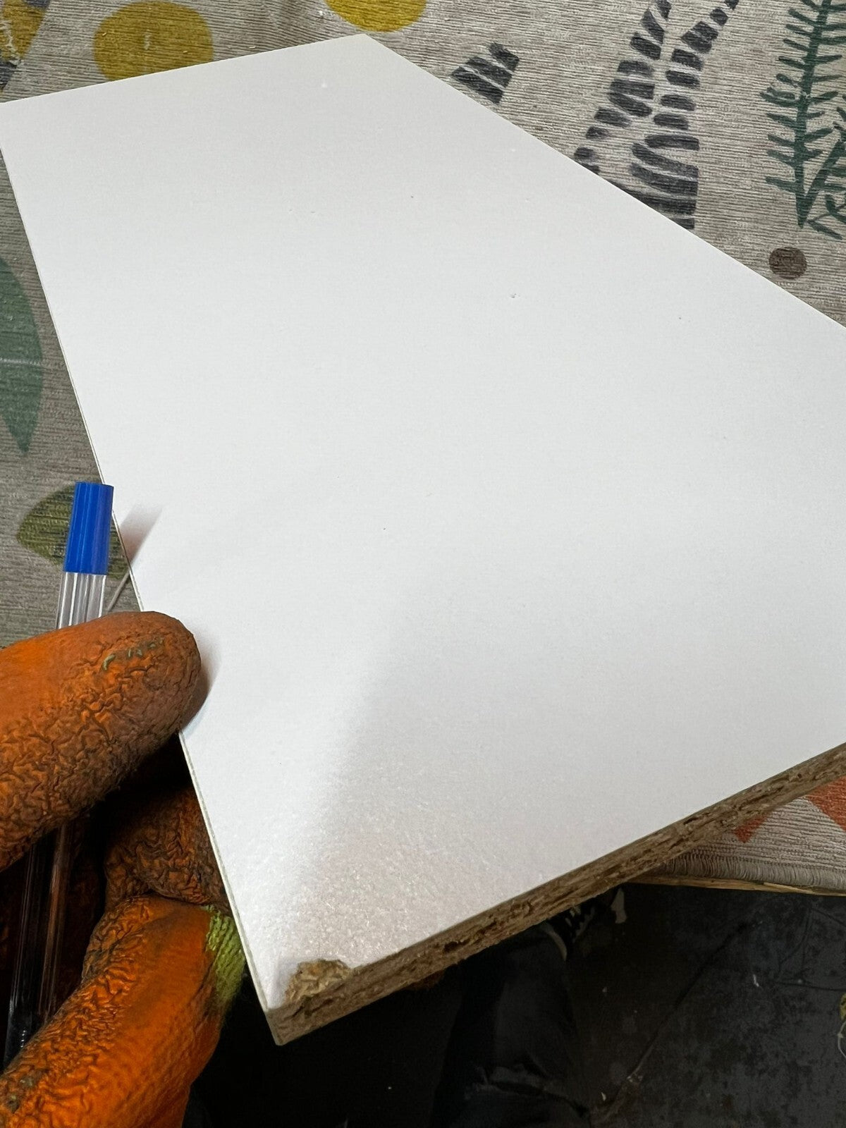 Malibu 3 Drawer Office Desk - White ( B Grade )