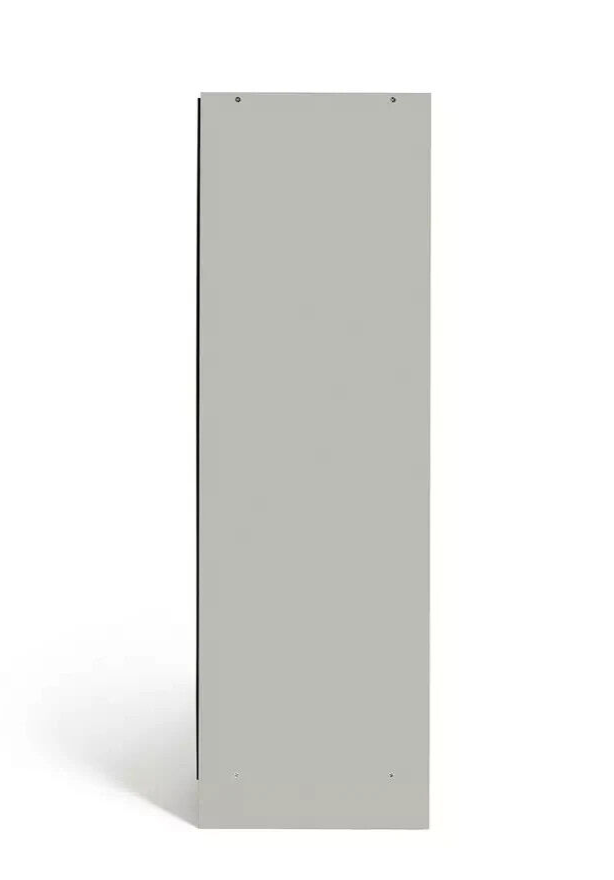 Malibu Short Wood Effect Bookcase - Grey