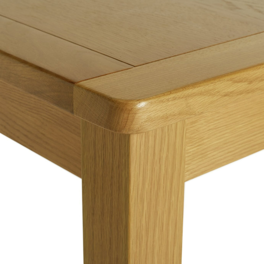 Home Ashwell Oak Veneer 2 Seater Dining Table | compact dining table