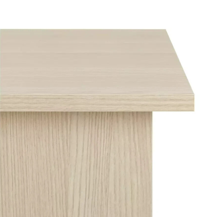 Kids Malibu 3 Drawers Desk - White and Acacia