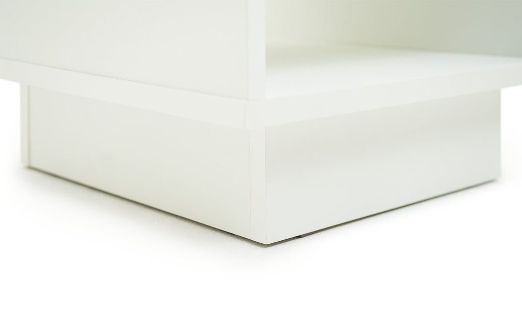 Cubes End Table - White