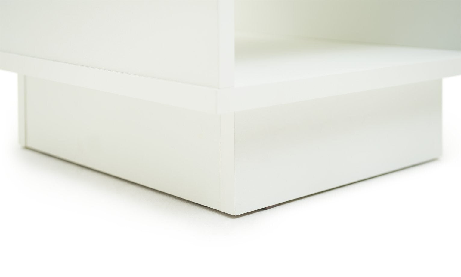Cubes End Table - White