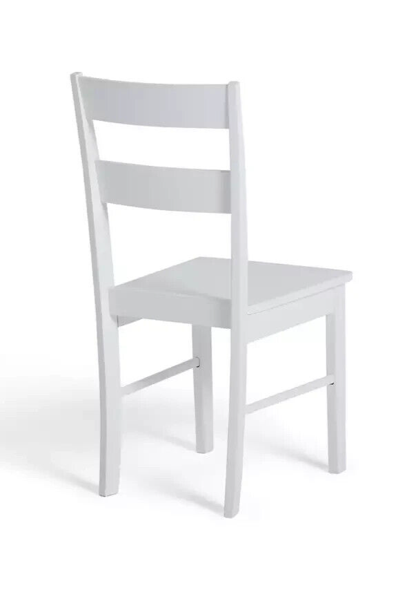 Chicago Table & 4 Chairs - White