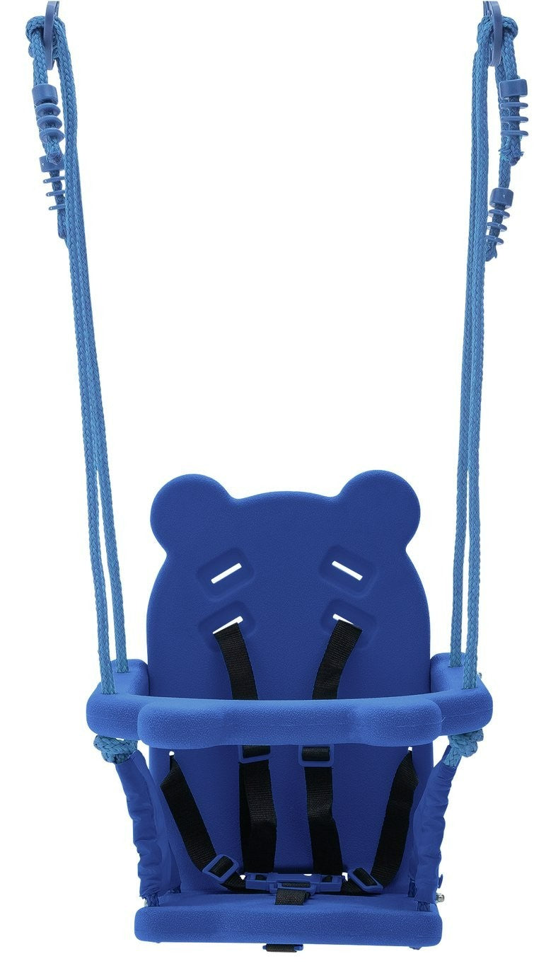 Chad Valley Climbing Frame with Toddler Swing and Kids Slide | Swing Set