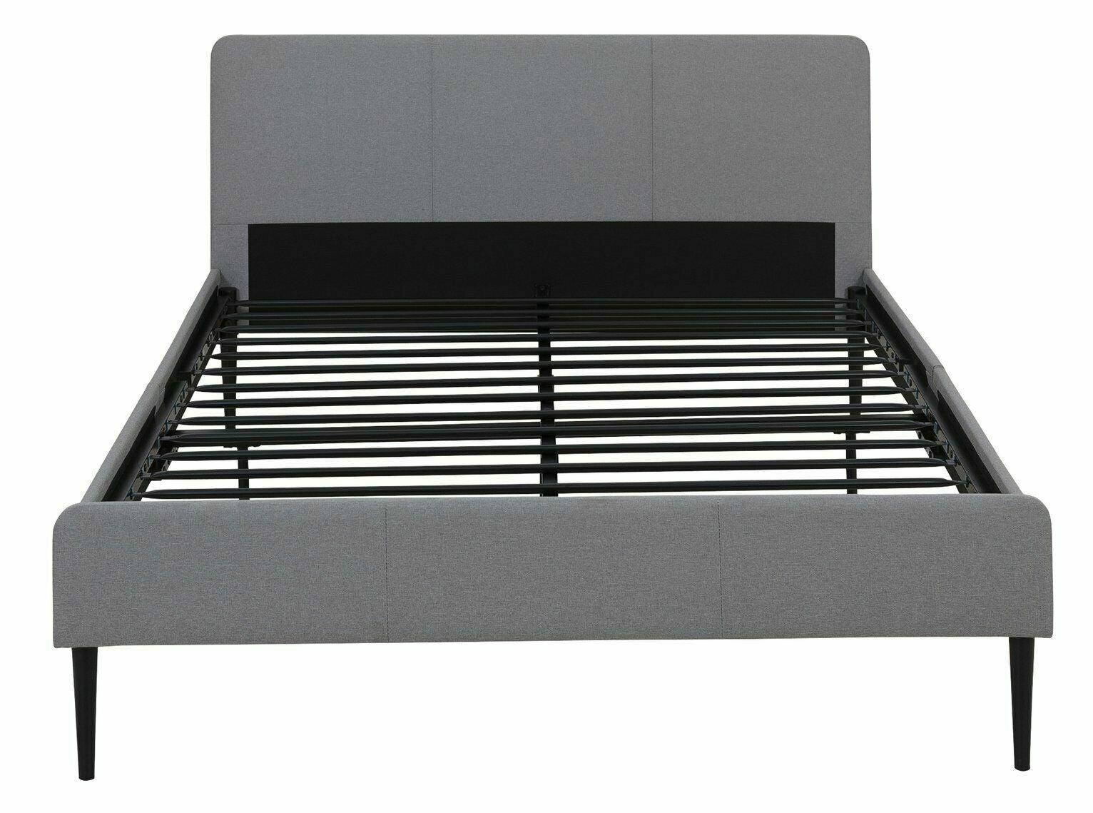 Habitat Kristopher Double Fabric Bed Frame - Grey | Bedroom Furniture for Sleep