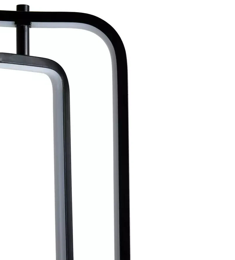 Habitat Sio LED Floor Lamp - Black | Adjustable Standing Light Living Bedroom