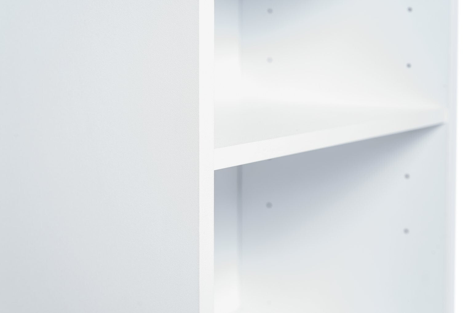 Maine Narrow Bookcase - White ( B Grade 39252 )