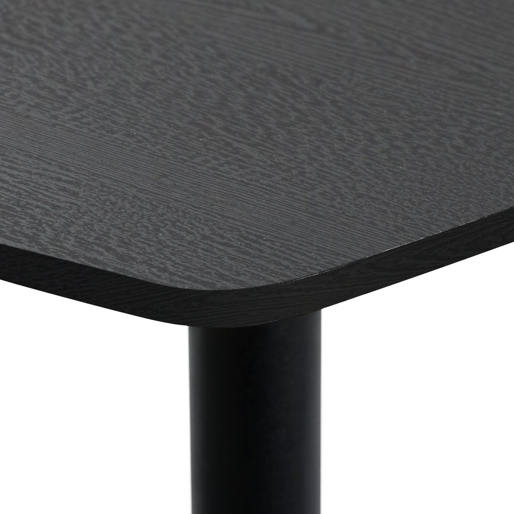 Home Cobin 4 Seater Dining Table - Black | Modern dining table