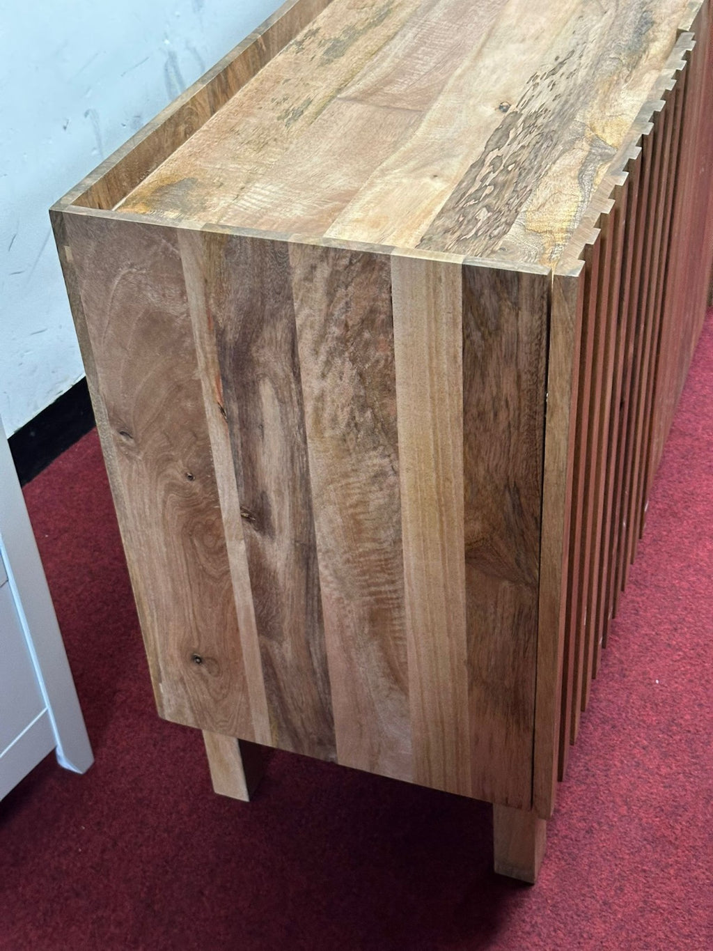Assembled Jericho 3 Door Sideboard - Natural (S)