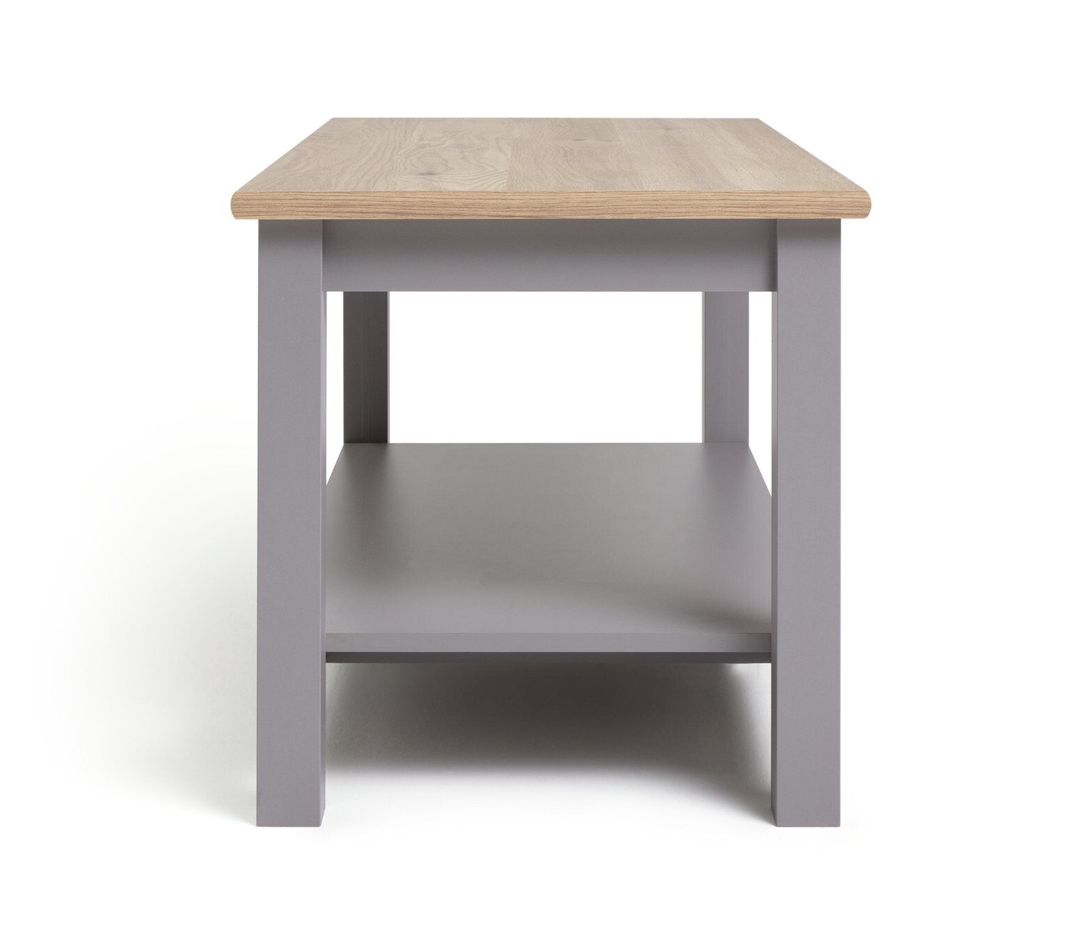 Habitat Winchester Coffee Table - Grey | Oak Effect Top, Living Room Table