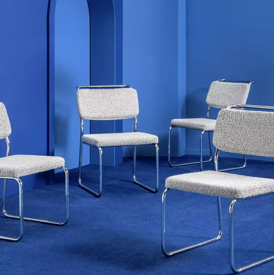 Habitat 60 Duomo Metal Dining Chair - Silver