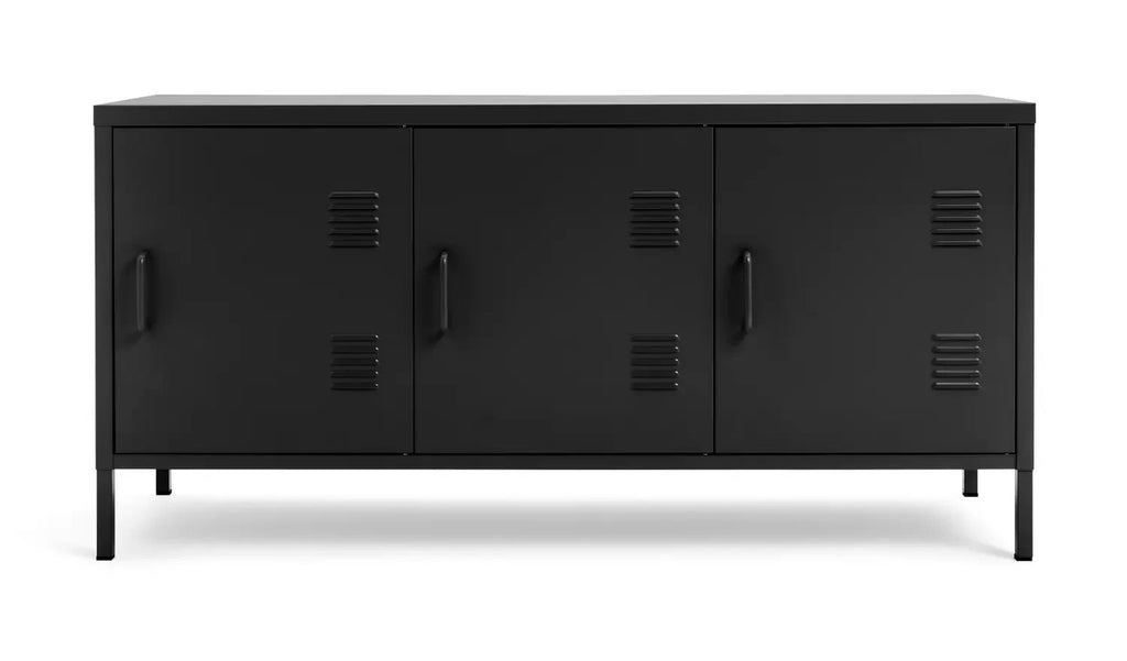 Habitat Stevie 3 Door Locker - Black