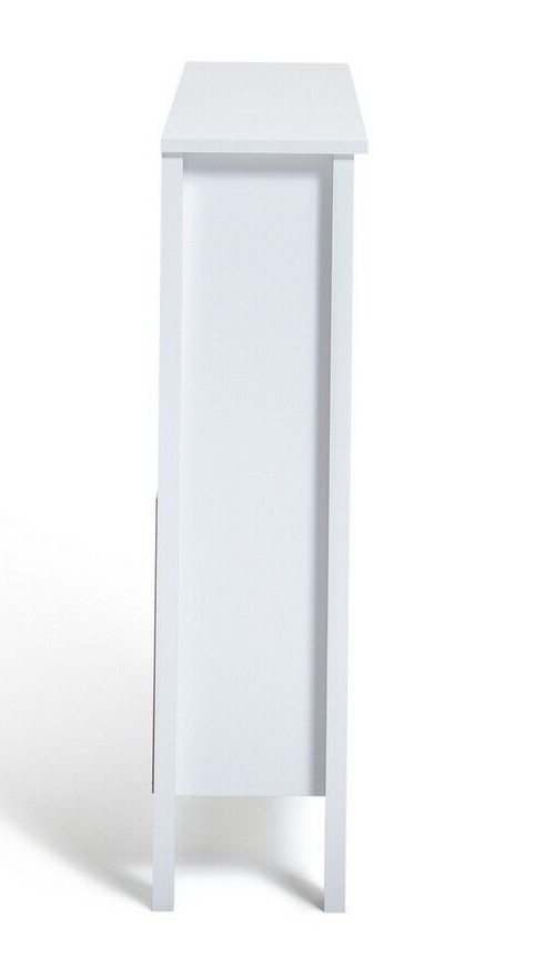 Habitat Compton 4 Shelf Shoe Storage Cabinet - White ( B Grade 36824 - 36825 )