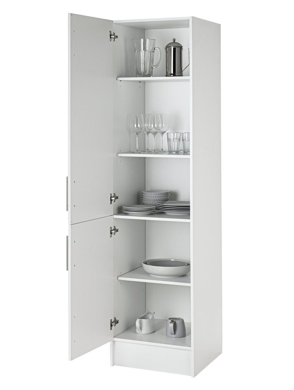 Home Athina 500mm Fitted Kitchen Tall Unit - White
