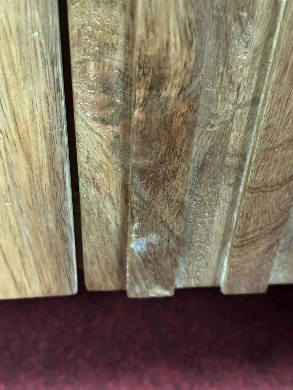Assembled Jericho 3 Door Sideboard - Natural (S)