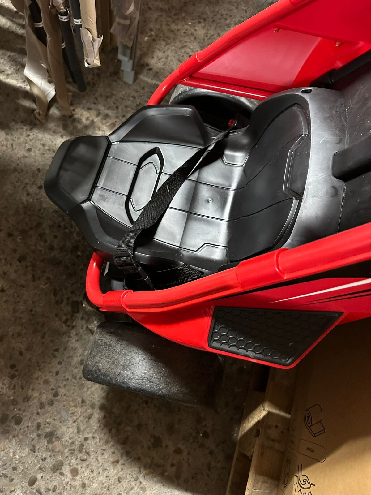 Hyper Drift Go Kart 24V Electric Ride On - Red (B)