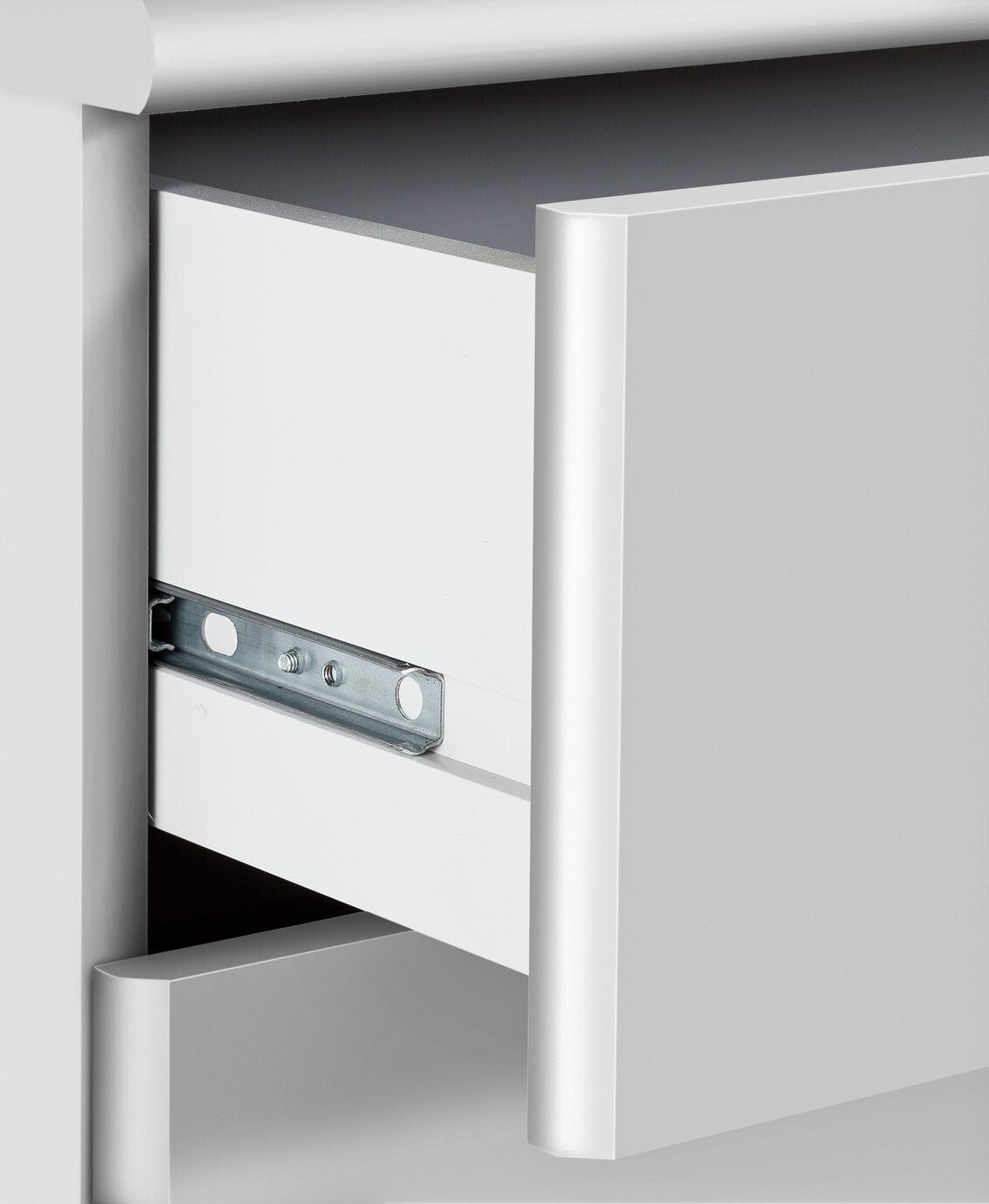 Home Normandy 4 Drawer Chest of Drawers White | Bedroom Storage Furniture Modern